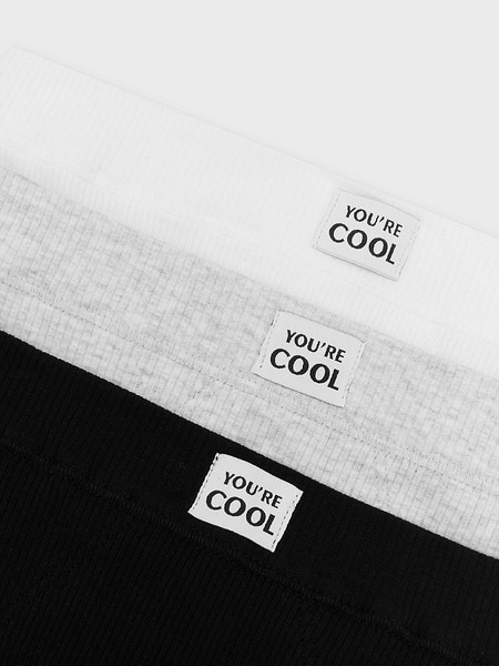 Изображение товара Комплект женских трусов Mark Formelle 412492-3 (р.90, белый-10/декор)