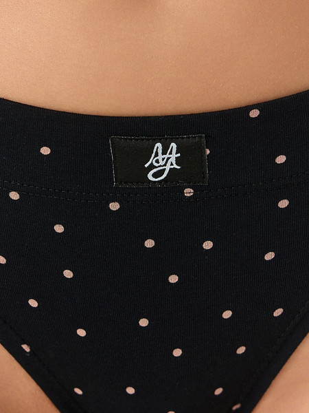 Изображение товара Трусы женские Mark Formelle 412542 (р.98, горошек на черном-2/декор)