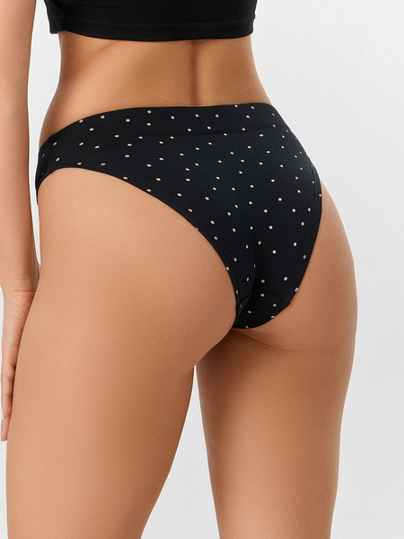 Изображение товара Трусы женские Mark Formelle 412542 (р.102, горошек на черном-2/декор)