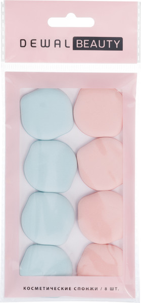 Изображение товара Набор спонжей для макияжа Dewal Beauty NLP-3538 (8шт)