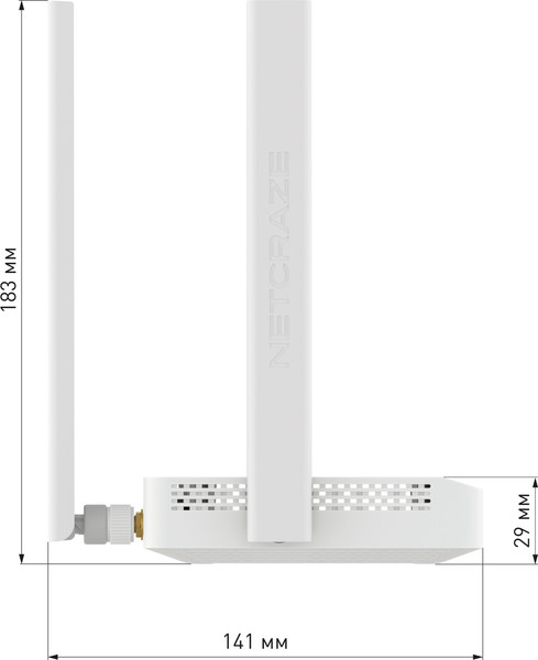 Изображение товара Беспроводной маршрутизатор Netcraze Runner 4G NC-2212