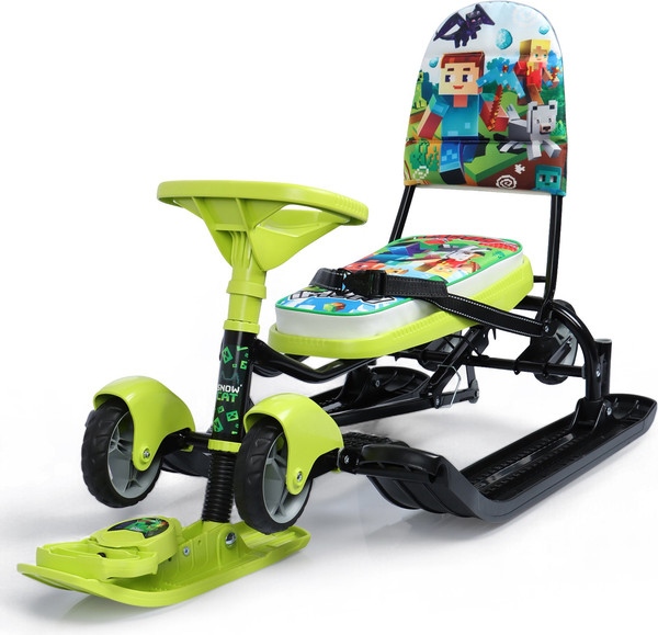 Изображение товара Снегокат детский Snow Cat Пиксели / 10070921