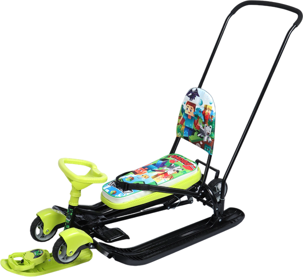 Изображение товара Снегокат детский Snow Cat Пиксели / 10070921