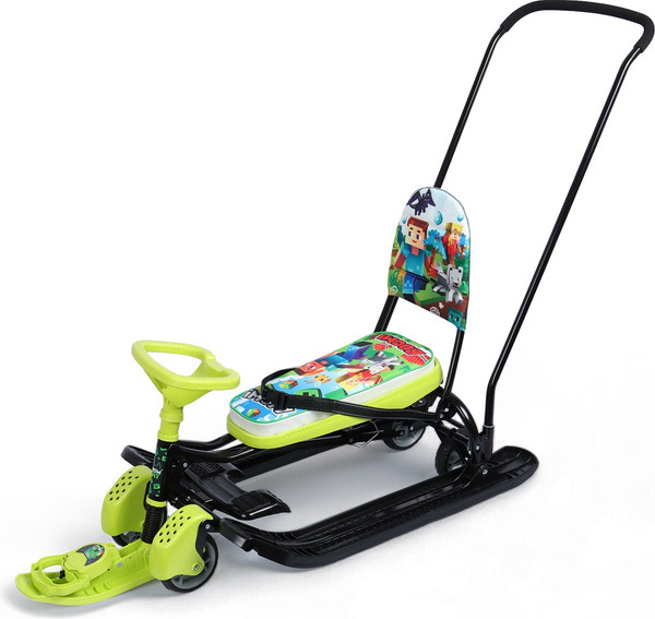 Изображение товара Снегокат детский Snow Cat Пиксели / 10070921