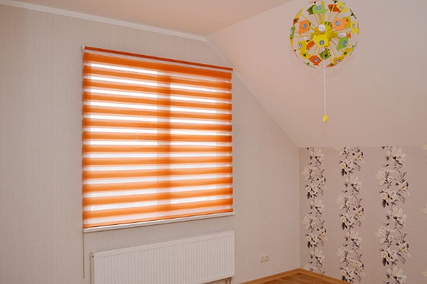 Изображение товара Рулонная штора Jalux День-Ночь Софт bh 1802 40x160 (морковный)