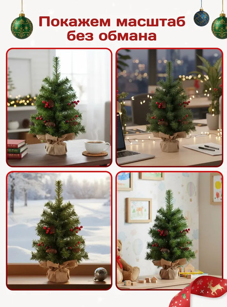 Изображение товара Ель искусственная Homa 23108-45CM