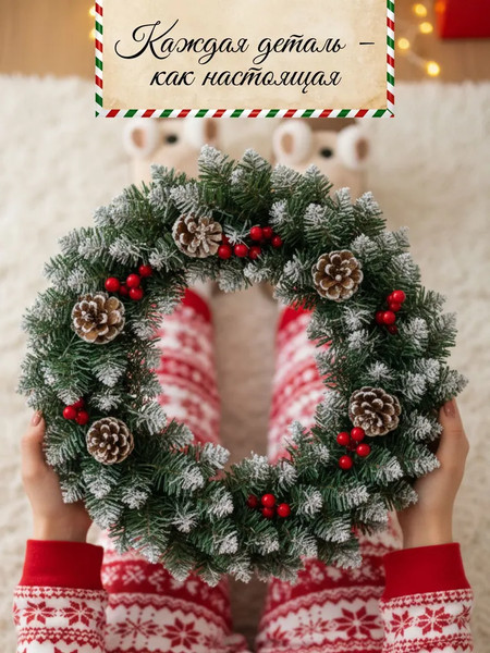 Изображение товара Венок Homa 25152-40CM