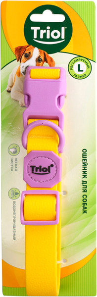 Изображение товара Ошейник Triol Лимонная черника / 11291012 (L, желтый)