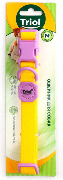 Изображение товара Ошейник Triol Лимонная черника / 11291011 (M, желтый)