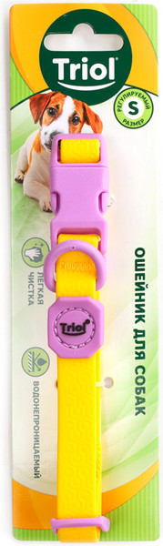 Изображение товара Ошейник Triol Лимонная черника / 11291010 (S, желтый)
