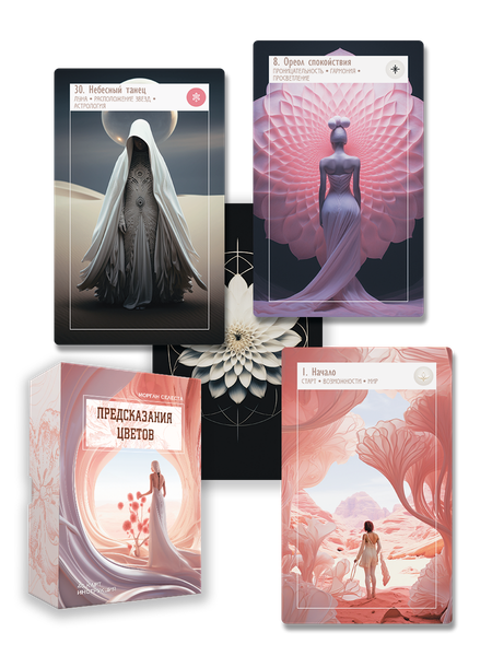 Изображение товара Гадальные карты Попурри Предсказания цветов / 4810764008138 (Селеста Морган)