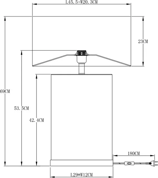 Изображение товара Прикроватная лампа Arte Lamp A5058LT-1PB