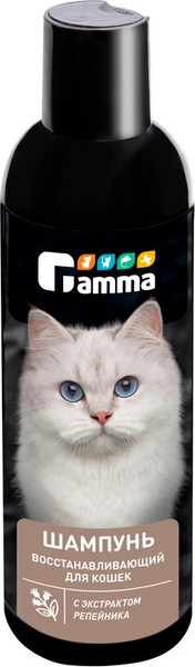 Изображение товара Шампунь для животных Gamma Восстанавливающий с экстрактом репейника / 20592011