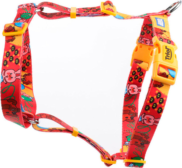 Изображение товара Шлея Triol Союзмультфильм Большой секрет / 11361104 (S, красный/желтый)