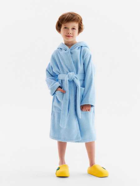 Изображение товара Халат детский Этель Акула / 9948331 (р.32, голубой)