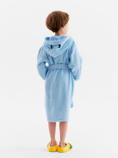 Изображение товара Халат детский Этель Акула / 9948331 (р.32, голубой)