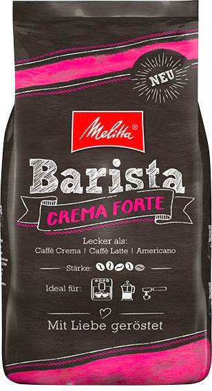 Изображение товара Кофе в зернах Melitta Barista Crema Forte (1кг)