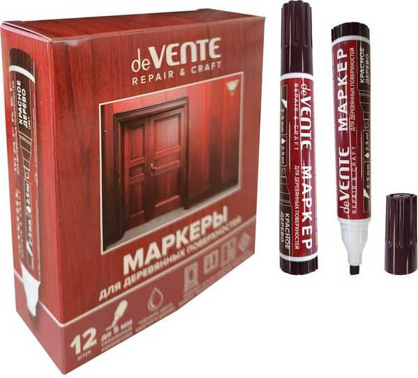 Изображение товара Маркер специальный deVente Repair. Для деревянных поверхностей / 5044407 (красное дерево)