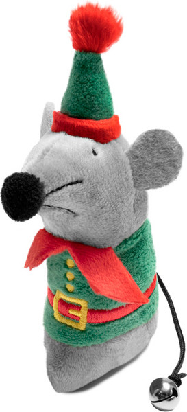 Изображение товара Игрушка для кошек Gigwi X-mas Tales Серая мышка / 85060