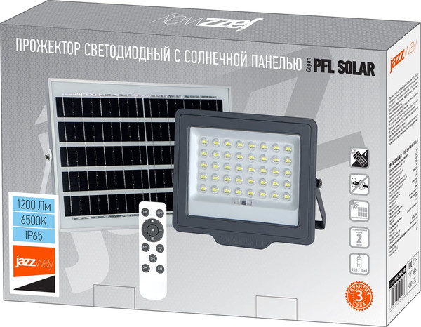 Изображение товара Прожектор JAZZway PFL Solar 100 6500К IP65 / 5044418