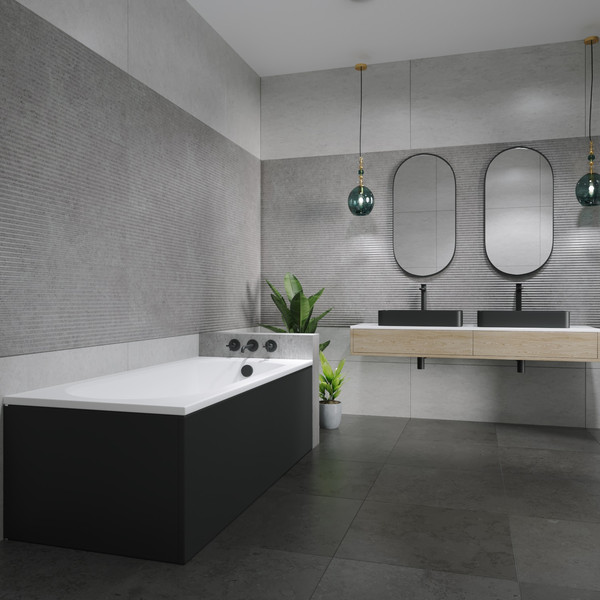 Изображение товара Ванна акриловая Lauter Haven 150 /21202005 (с ножками и сифоном 21Y11020 хром)