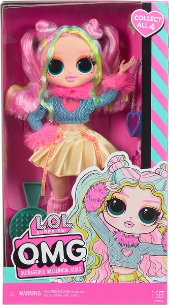 Изображение товара Кукла с аксессуарами LOL Surprise! ОМГ Баблгам Д.Ж. Серия 10 / 68746