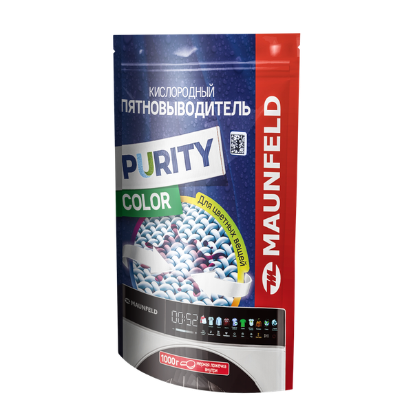 Изображение товара Пятновыводитель Maunfeld Кислородный для цветных вещей Color Purity MSC1000G