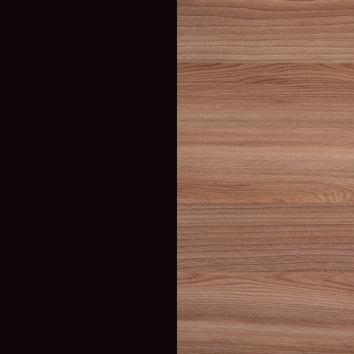 Изображение товара Двуспальная кровать Proson Milton с ПМ 160x200 (черный/ясень шимо темный)