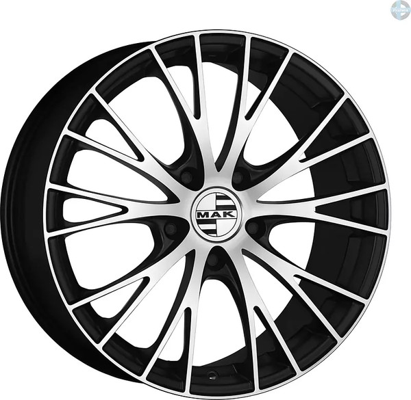 Литой диск MAK Rennen 19x11" 5x130мм DIA 71.6мм ET 65мм Ice Black — фото 3