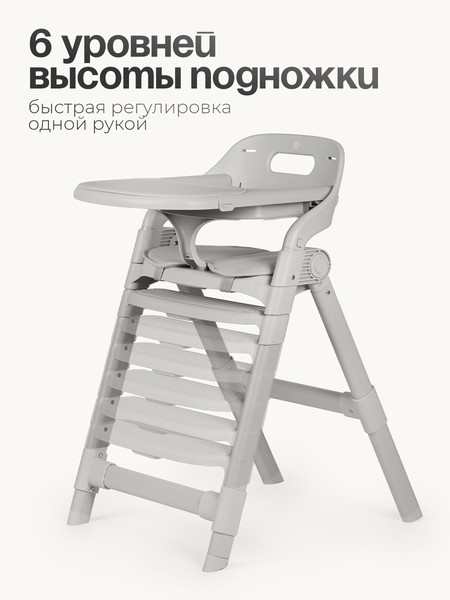 Изображение товара Стульчик для кормления Tomix Cindy / YY012 (серый)