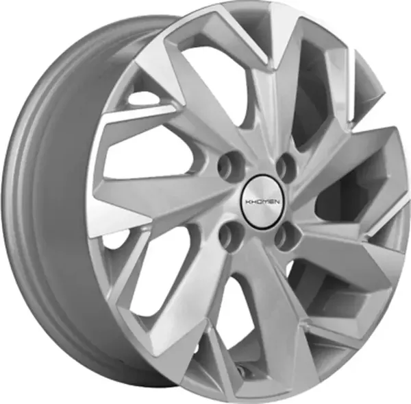 Изображение товара Литой диск Khomen KHW1508 X-Ray 15x6" 4x100мм DIA 60.1мм ET 40мм F-Silver FP