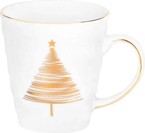 Изображение товара Кружка Elan Gallery Золотая елочка / 880246