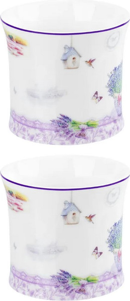 Изображение товара Набор кружек Elan Gallery Лаванда New Bone China / 420765