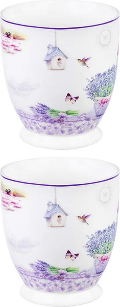 Изображение товара Набор кружек Elan Gallery Лаванда New Bone China / 420772