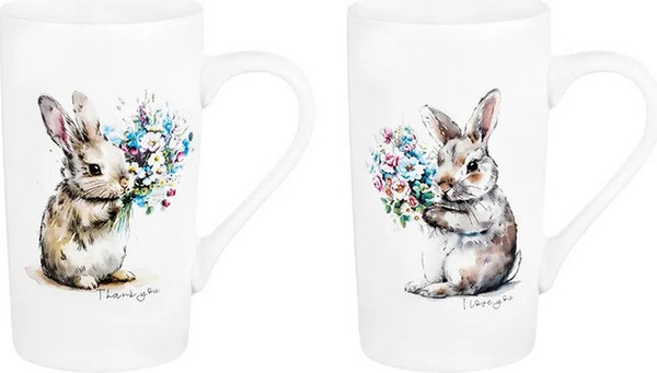 Изображение товара Набор кружек Elan Gallery Кролики / 880226