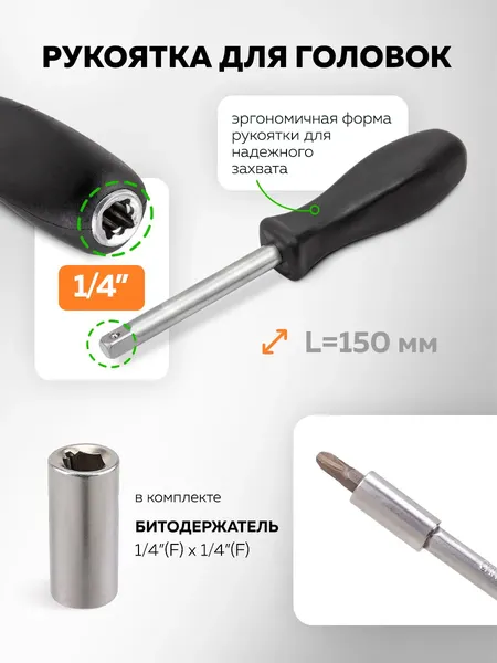 Изображение товара Универсальный набор инструментов ISMA ISMA-41151-5 (62900)