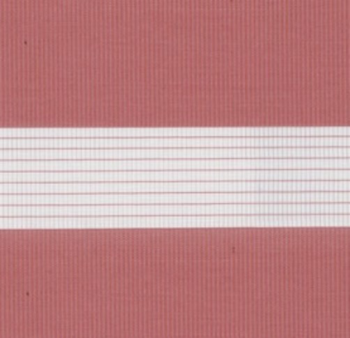 Изображение товара Рулонная штора Jalux День-Ночь Софт s 7 44x160 (бледно-красный)