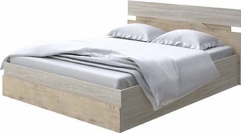 Изображение товара Полуторная кровать Proson Milton с ПМ 120x200 (ясень шимо светлый/бунратти)