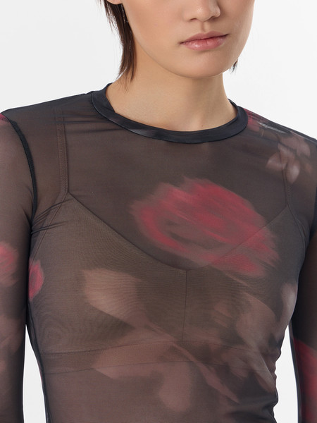 Изображение товара Джемпер Mark Formelle 122898 (р.164/170-92-98, розы на черном)