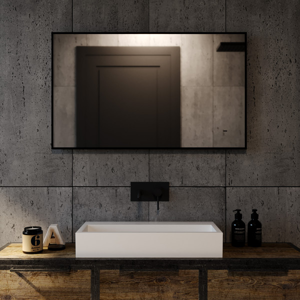 Изображение товара Зеркало Silver Mirrors Spell-Black 60x100 / LED-00002971