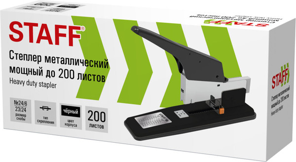 Изображение товара Степлер Staff 272737 (черный)