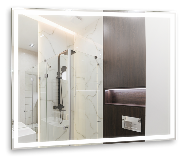Изображение товара Зеркало Silver Mirrors Ливия 100x80 / LED-00002706