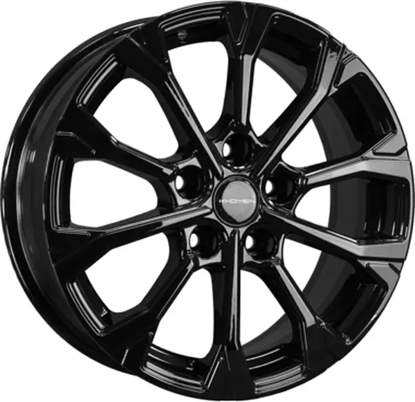 Изображение товара Литой диск Khomen KHW1605 Fluence/Juke 16x6.5" 5x114.3мм DIA 66.1мм ET 47мм (Black)
