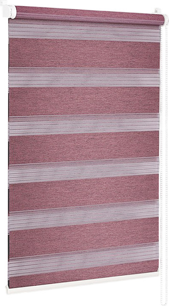 Изображение товара Рулонная штора Jalux День-Ночь Софт s 7 60x160 (бледно-красный)