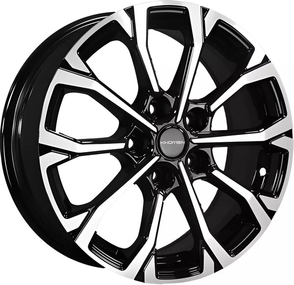 Изображение товара Литой диск Khomen KHW1605 MB C-Class 16x6.5" 5x112мм DIA 66.6мм ET 40мм (Black FP)