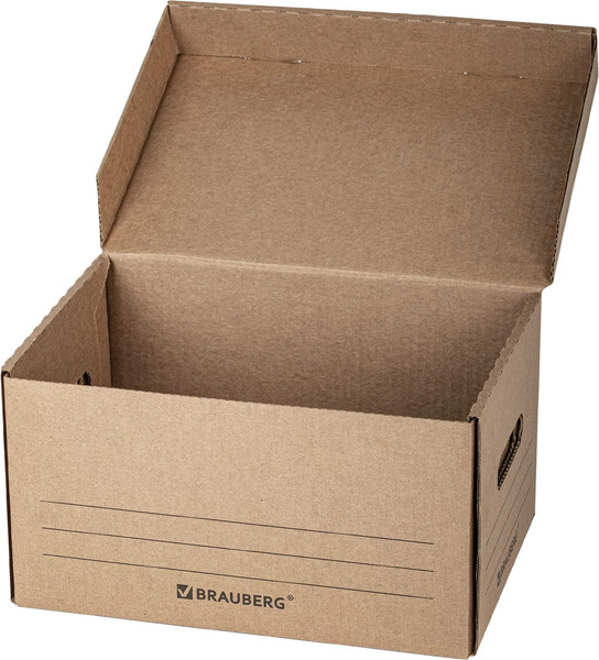 Изображение товара Коробка архивная Brauberg Делопроизводство / 129589