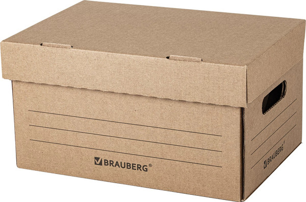 Изображение товара Коробка архивная Brauberg Делопроизводство / 129589