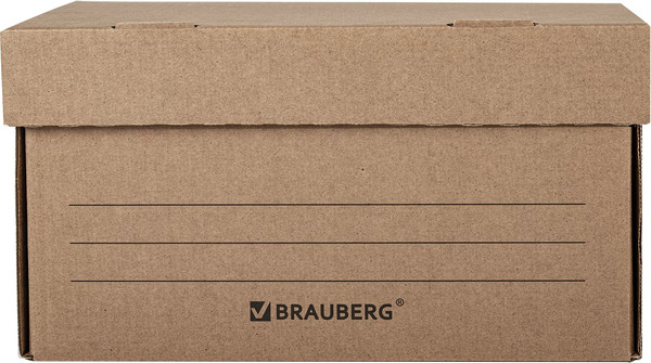 Изображение товара Коробка архивная Brauberg Делопроизводство / 129589