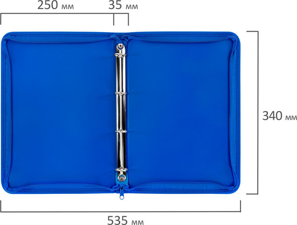 Изображение товара Папка для бумаг Brauberg Pixel / 273080 (темно-синий)