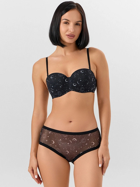 Изображение товара Трусы женские Mark Formelle 412690 (р.98, созвездия на черном)
